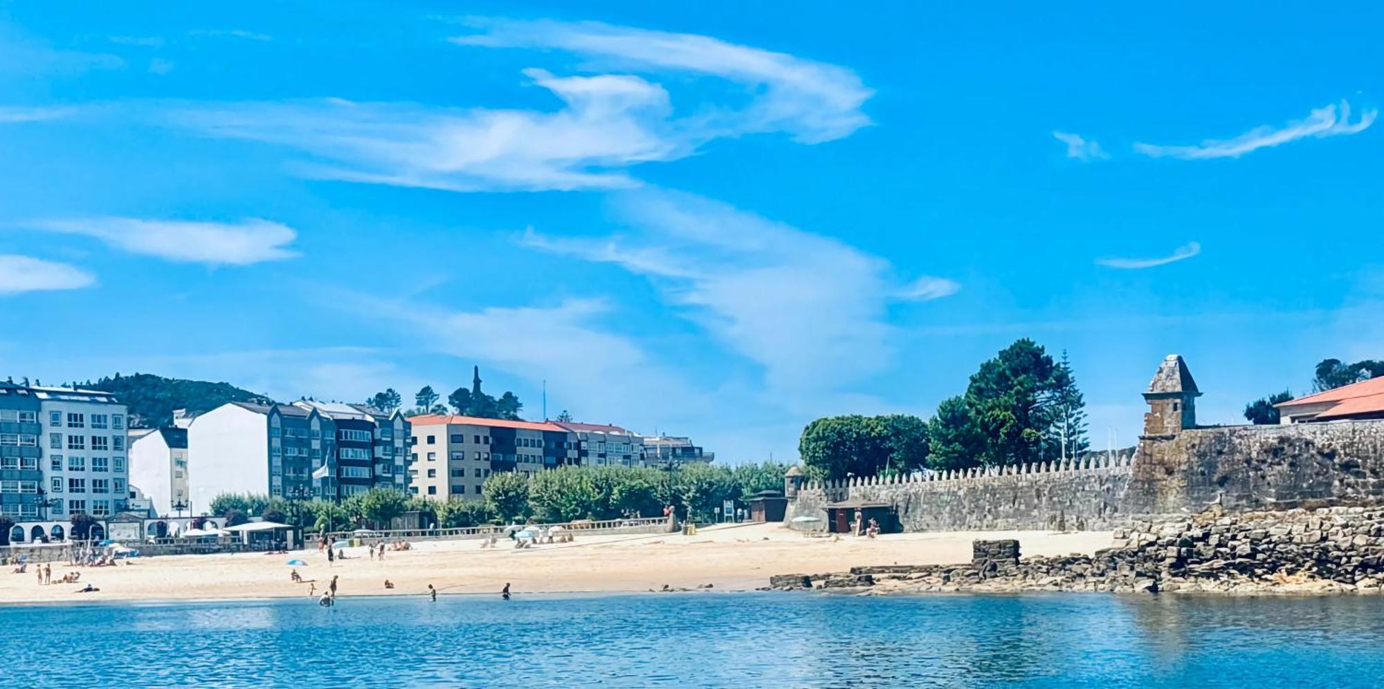 Апартаменты Hoibai, Raina, Atico, Con Vistas Al Casco Historico De Baiona, Galicia Экстерьер фото